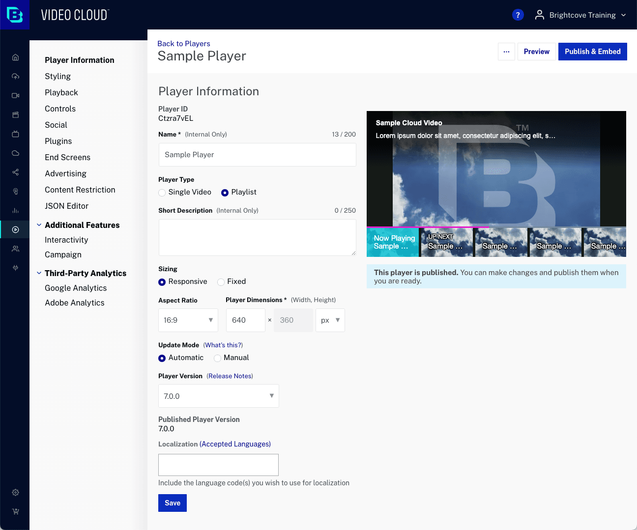 Header banner showing post overview