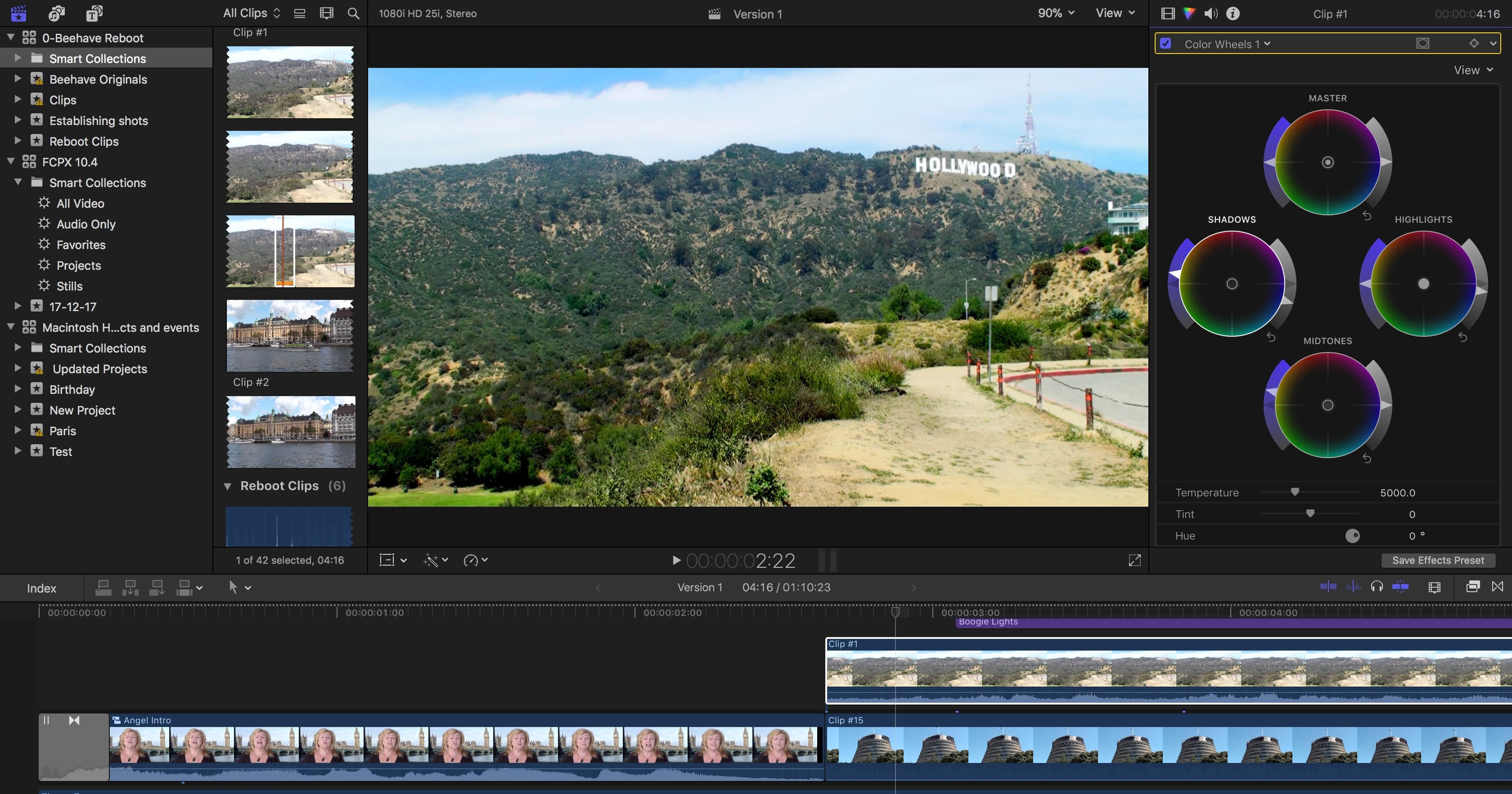 Header banner showing post overview